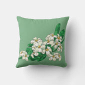 プルメリア装飾用クッション クッション (裏面)