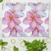 プルメリア開花キッチンタオル キッチンタオル (折り畳み)