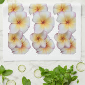 プルメリア開花 キッチンタオル (折り畳み)