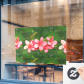 プルメリア ウィンドウサイン (カフェ窓)