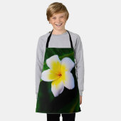 プルメリア エプロン (着用した状態)