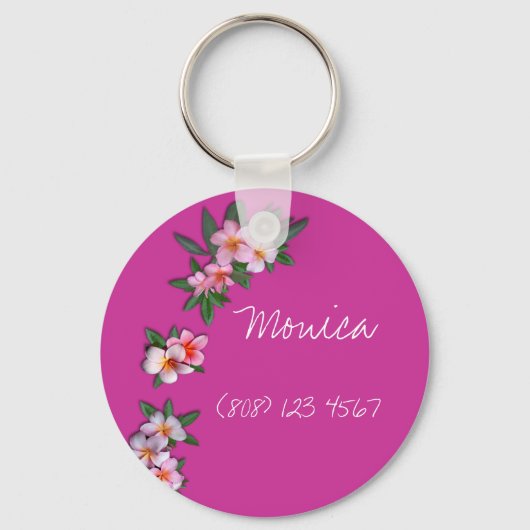 プルメリア キーホルダー (正面)