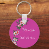 プルメリア キーホルダー (正面)