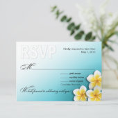 プルメリア スターフィッシュ トロピカルビーチ ご参加のお返事ください 出欠カード (スタンド正面)