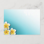 プルメリア スターフィッシュ トロピカルビーチ ご参加のお返事ください 出欠カード (裏面)