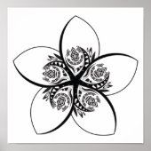 プルメリア ポスター (正面)