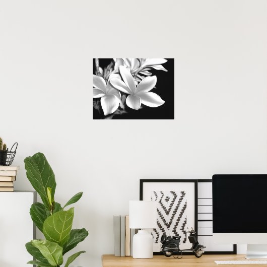 プルメリア ポスター (ホームオフィス)