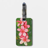 プルメリア ラゲッジタグ (裏面縦)