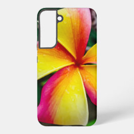 プルメリア ルブラ SAMSUNG GALAXY S22+ケース