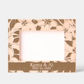 プルメリア レーザー彫刻フレーム (正面)