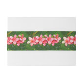 プルメリア 招待状ベリーバンド (裏面例)