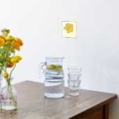 プルメリア 箔ポスター (レイダウン (キッチン))