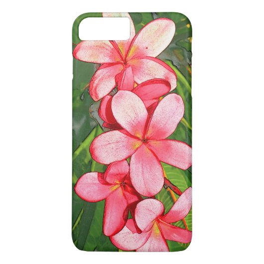 プルメリア Case-Mate iPhoneケース (裏面)