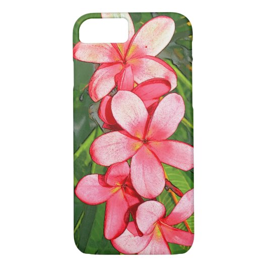 プルメリア Case-Mate iPhoneケース (裏面)