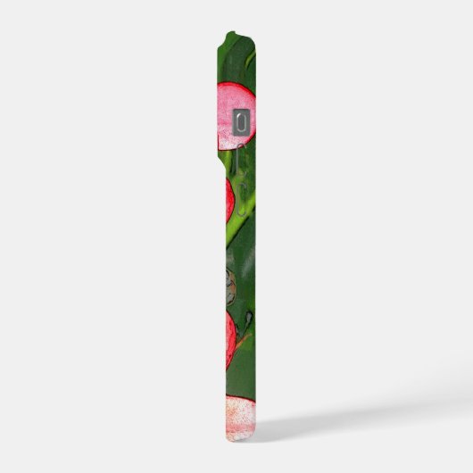 プルメリア iPhoneケース (左側面)