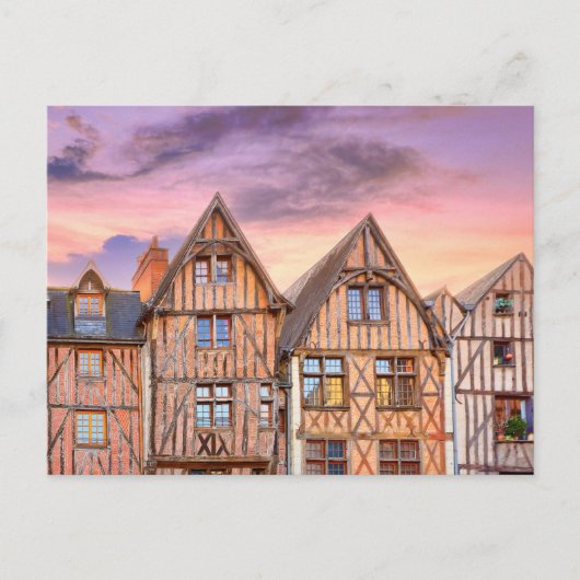 プルメロー広場inトゥールズ，フランス ポストカード (正面)