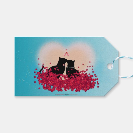 プルラブキス抱き枕 ギフトタグ (正面(横))