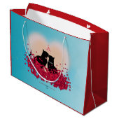 プルラブキス抱き枕 ラージペーパーバッグ (裏面アングル)