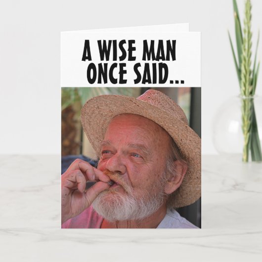 プルーおもしろいニングして、ウンチ誕生日カードを使用できるようにします カード (正面)