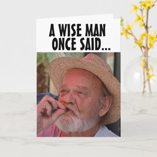 プルーおもしろいニングして、ウンチ誕生日カードを使用できるようにします カード (黄色い花)