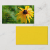 プルースト引用文サンキュービジネスカード 名刺 (正面/裏面)