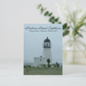 プルーデンスアイランドライトハウスポストカード ポストカード (スタンド正面)