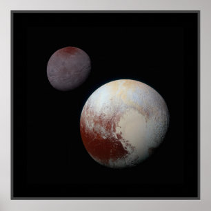 プルートおよびCharon ポスター