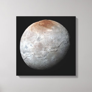 プルートで最も大きい月: Charon キャンバスプリント
