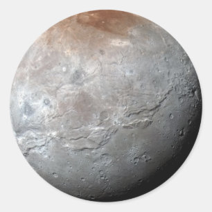 プルートで最も大きい月: Charon ラウンドシール