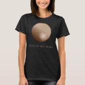 プルートの得られたハート Tシャツ (正面)