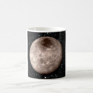 プルートの月CHARONの星の背景(太陽系) コーヒーマグカップ