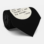 プルートは十分に大きかったです。 宇宙ユーモア ネクタイ (ロール)