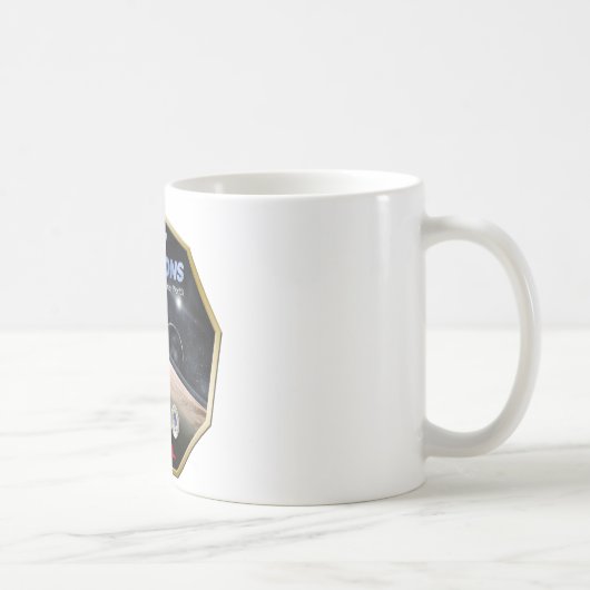 プルートへのニュー・ホライズンズの代表団! コーヒーマグカップ (右)