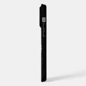 プルートを決して忘れない iPhoneケース (左側面)