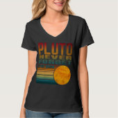 プルートを決して忘れないTシャツ Tシャツ (正面)