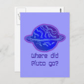 プルートォはどこへ行った? ポストカード (正面/裏面)