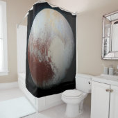 プルート-最も大きい小型惑星のシャワー・カーテン シャワーカーテン (インサイチュ)