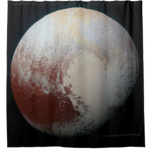 プルート-最も大きい小型惑星のシャワー・カーテン シャワーカーテン