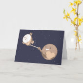 プルートSelfie カード (黄色い花)