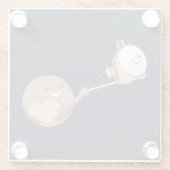 プルートSelfie ガラスコースター (裏面)