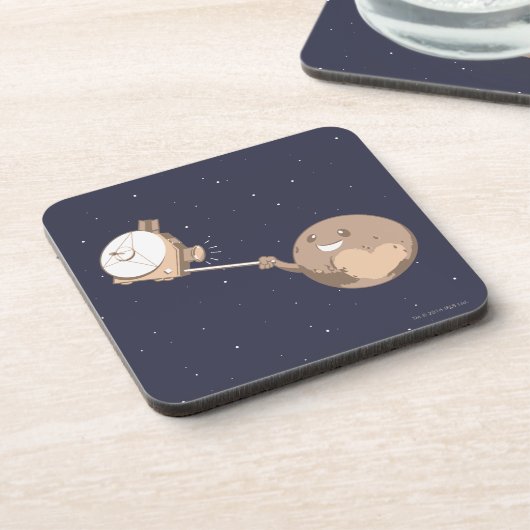 プルートSelfie コースター (左側)