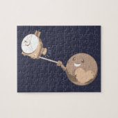 プルートSelfie ジグソーパズル (横)