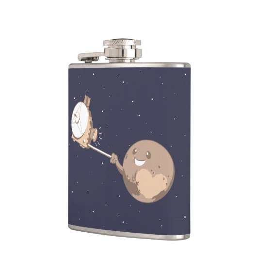 プルートSelfie フラスク (左)