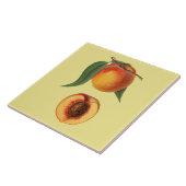 プルーナス・ペルシカ・ピーチ~ボタニカル~キッチン~任意の色 タイル (側面)