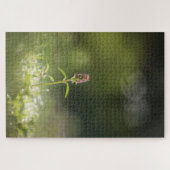 プルーネラフラワー自然写真 ジグソーパズル (横)