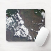 プルームはDRCのナイラゴーン火山から上昇する マウスパッド (マウス)