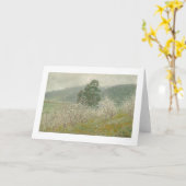 プルーン果樹園、Saratoga、カリフォルニア(1170年) カード (黄色い花)