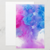 プルー絵を描ズ 便箋 (正面/裏面)