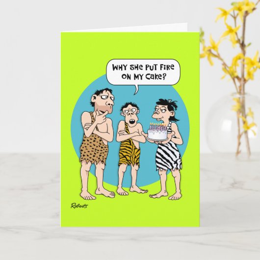 プレおもしろい10代の誕生日 カード (黄色い花)