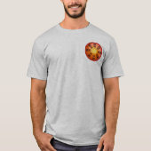 プレとポスト天国バグア上の古代太地 Tシャツ (正面)